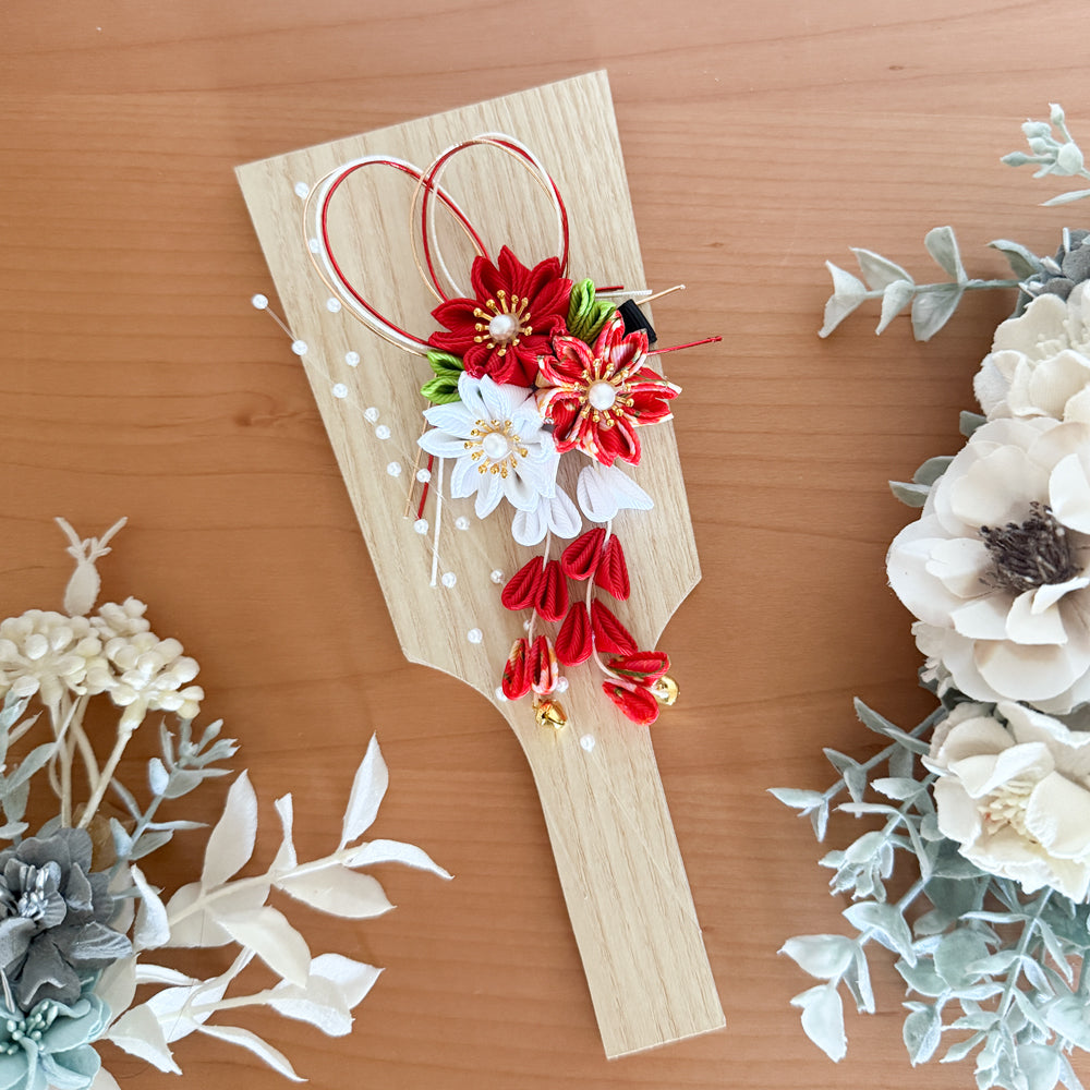 羽子板飾り　初節句　無病息災　正月飾り　インテリア装飾　純白　ウェディング 2025hagoita1_b3f0b0b9-66ea-