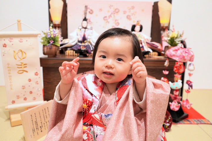 願いを込めながらお飾りした雛人形：京都府のゆまちゃん｜初節句の