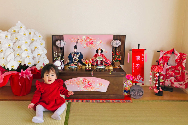 雰囲気がピッタリ：鹿屋市の茉子ちゃん｜初節句のひな祭り - 人形の