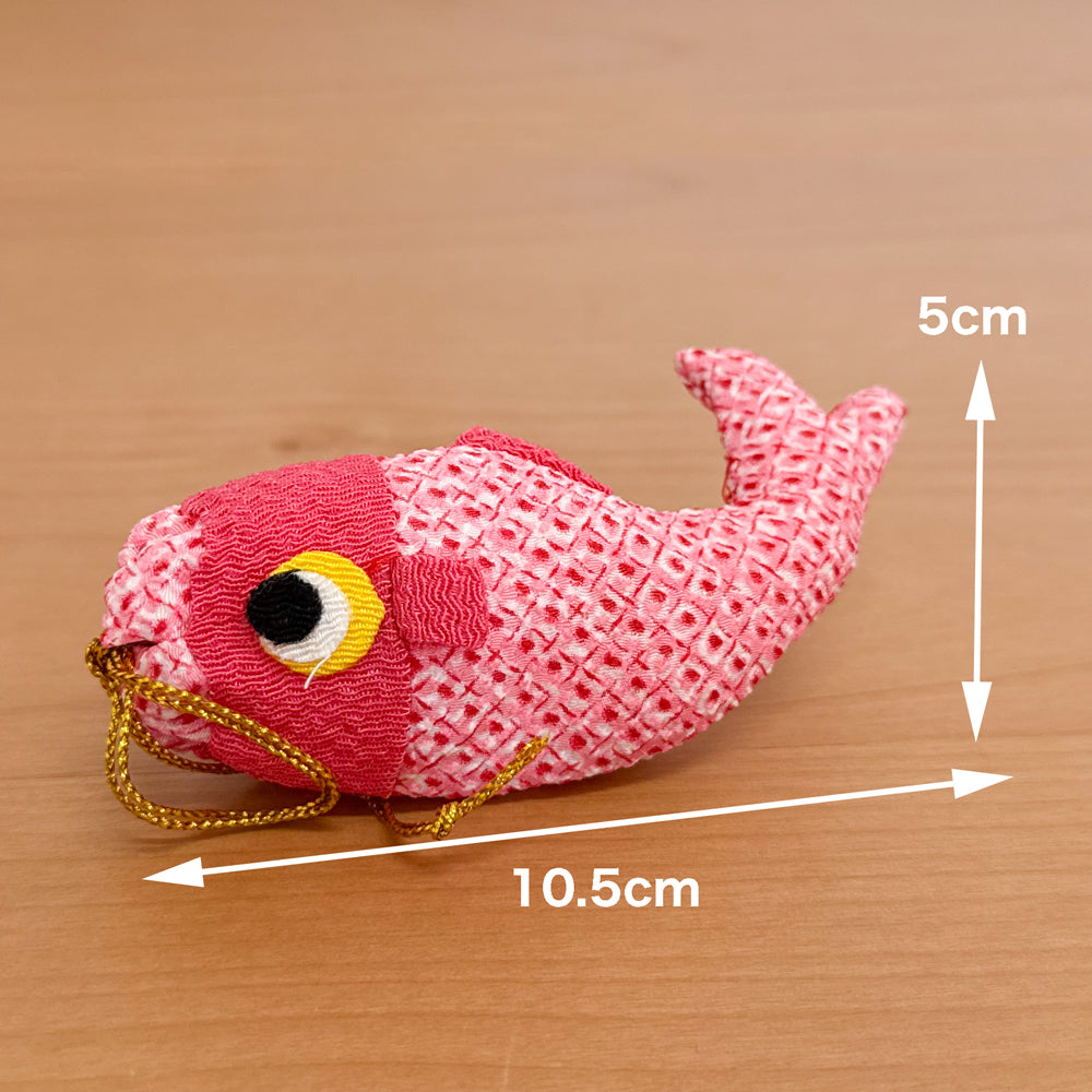 BK‐013 鯉 ミニ （ピンク）｜つるし雛部材｜ 商材人気 ｜商品