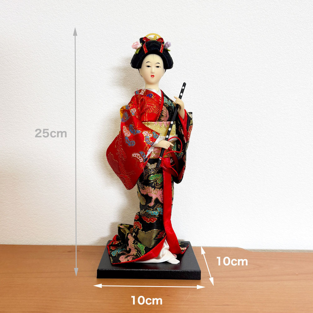 K‐010 日本人形 赤｜インバウンド向け和雑貨｜商材人気 ｜商品 ｜観光
