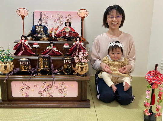 ひっこばあちゃんのお話：北上市の優莉亜ちゃん｜初節句のひな祭り