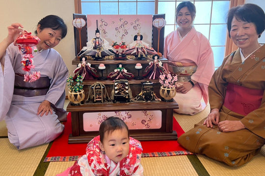 楽しい雛祭りの初節句