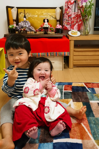 皆でたのしい時間を過ごした雛祭り：大阪市の美樹ちゃん｜初節句のひな祭り