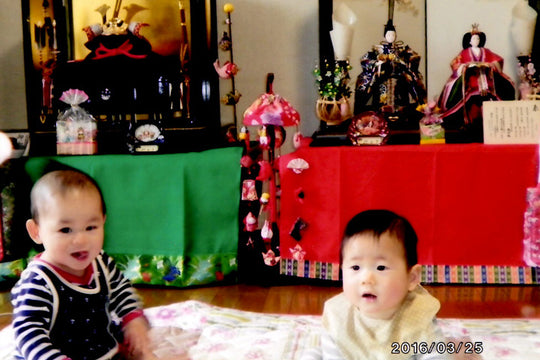 子供が双子だったので。：島田市の糸ちゃん｜初節句のひな祭り