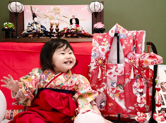 ひな祭りがより特別な記念日｜東京都の彩葉ちゃんの初節句