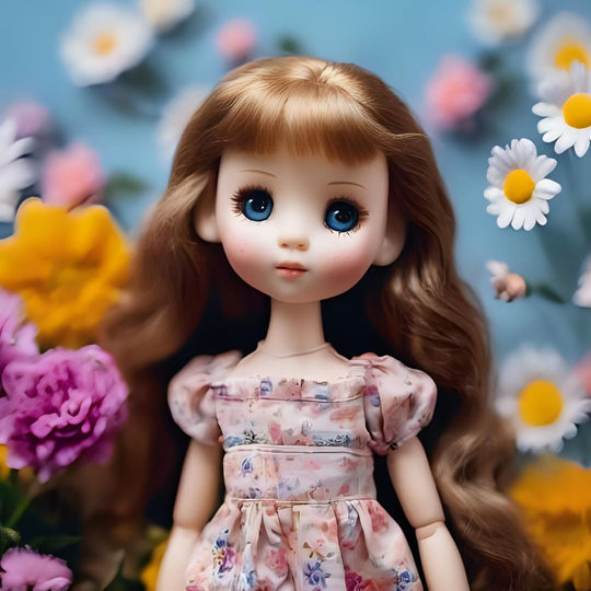 ドールLEDアクリルお花屏風（衝立）でスーパードルフィー・ドルフィードリーム｜ボークス