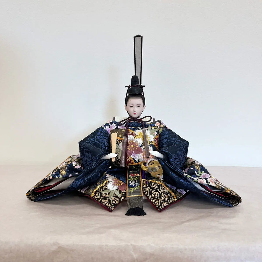 良いお顔の雛人形五人収納飾りことは雛