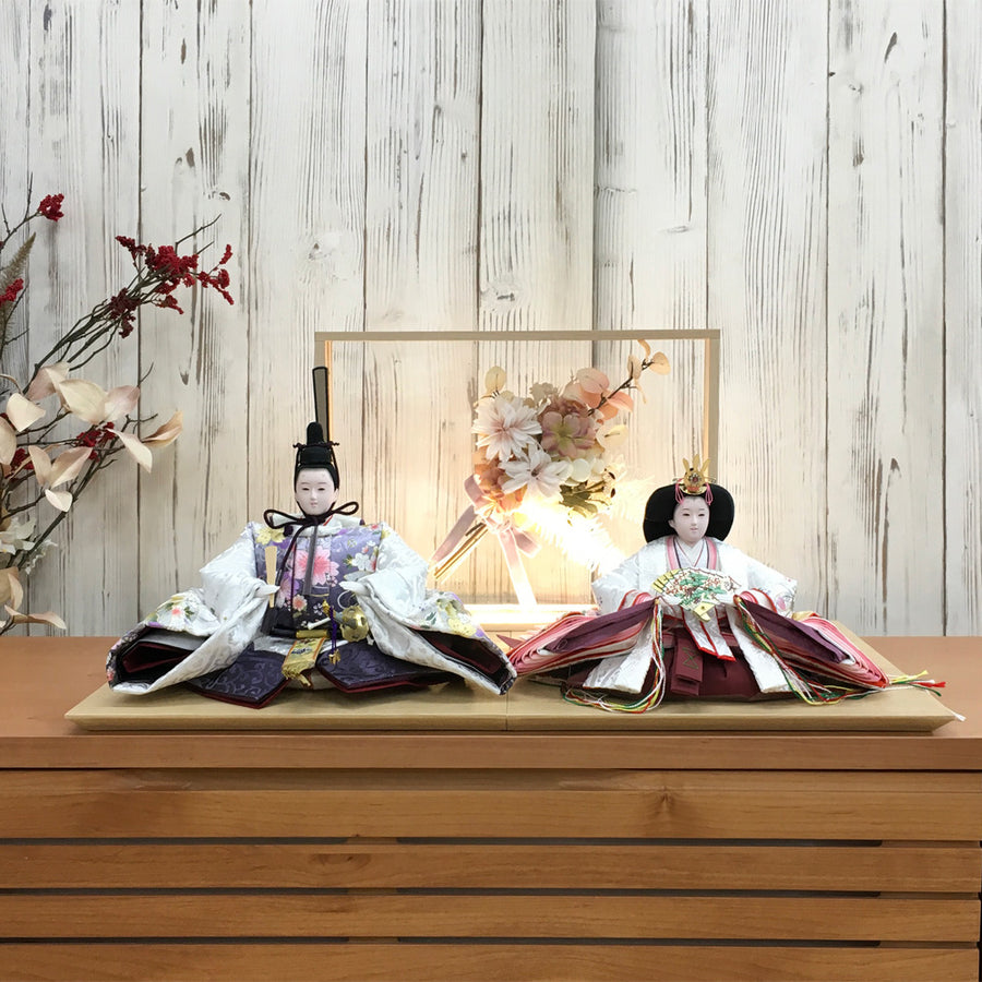 一目惚れする綺麗なお雛様 【Flower Girl Bell慶春雛】 ひな祭りの