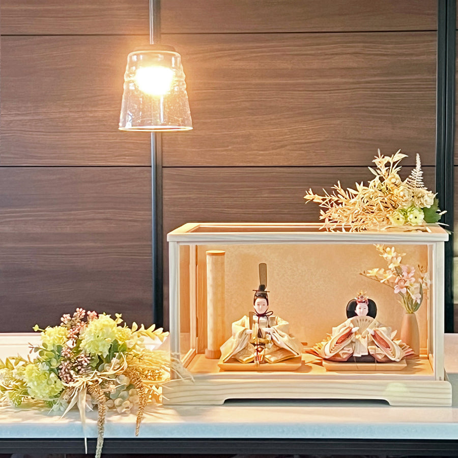 畳めるケースうい雛