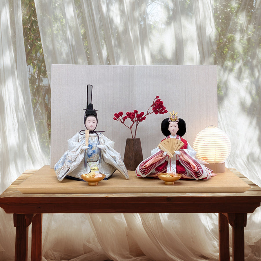 クラシカルで上品 おしゃれな雛人形【 Flower Girl 紅雛】ひな祭りの