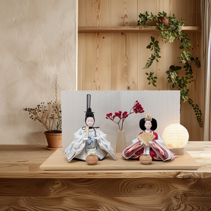 クラシカルで上品 おしゃれな雛人形【 Flower Girl 紅雛】ひな祭りの