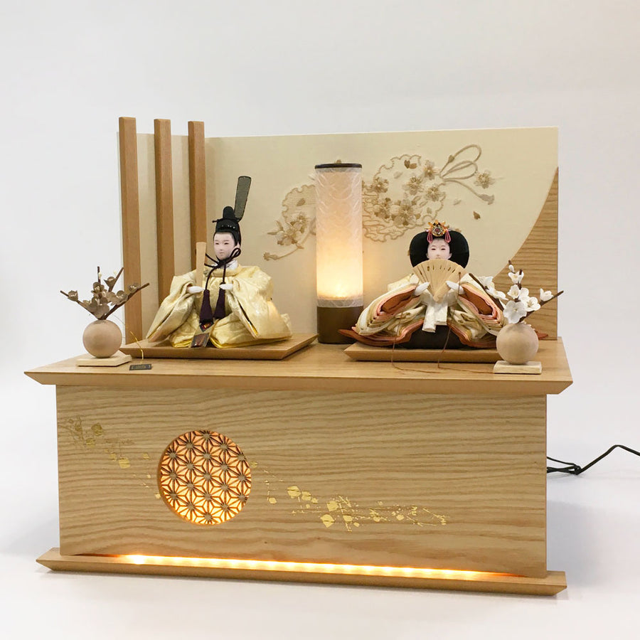 おしゃれな収納タイプのひな人形