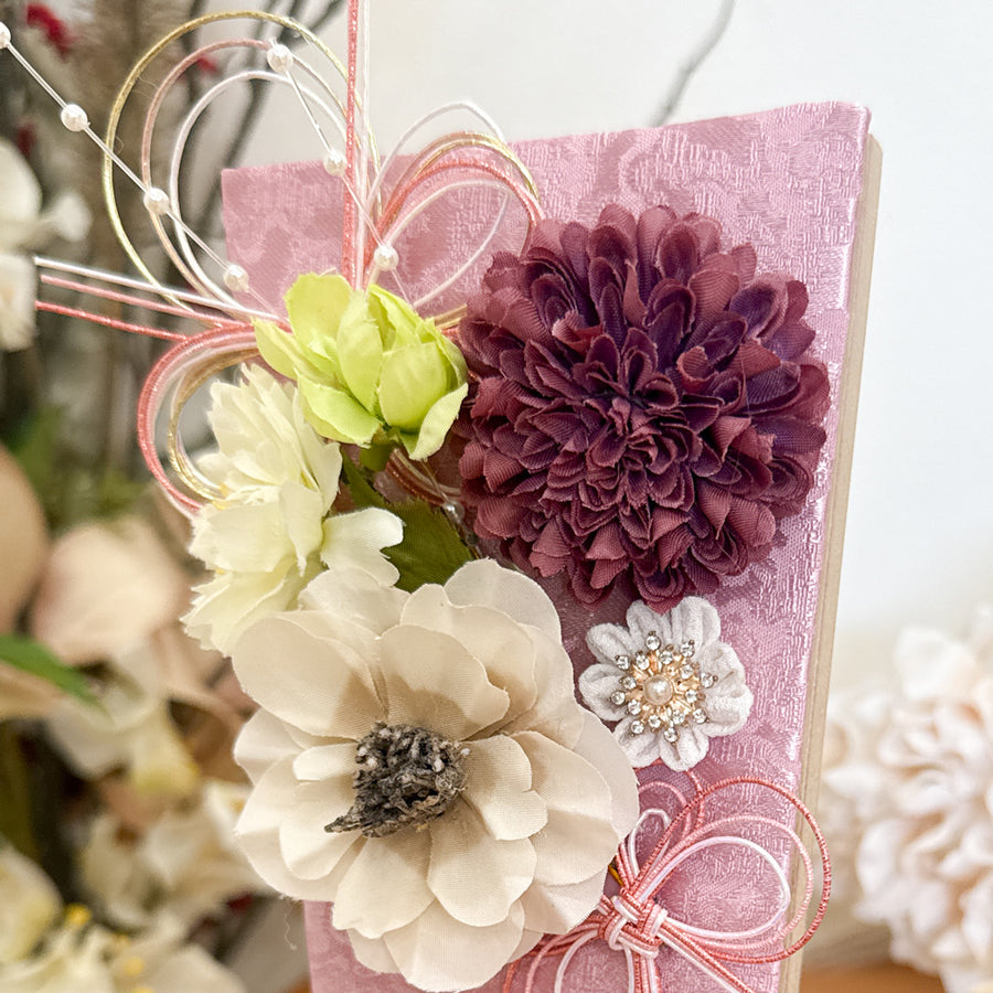 正月飾り 羽子板 紫