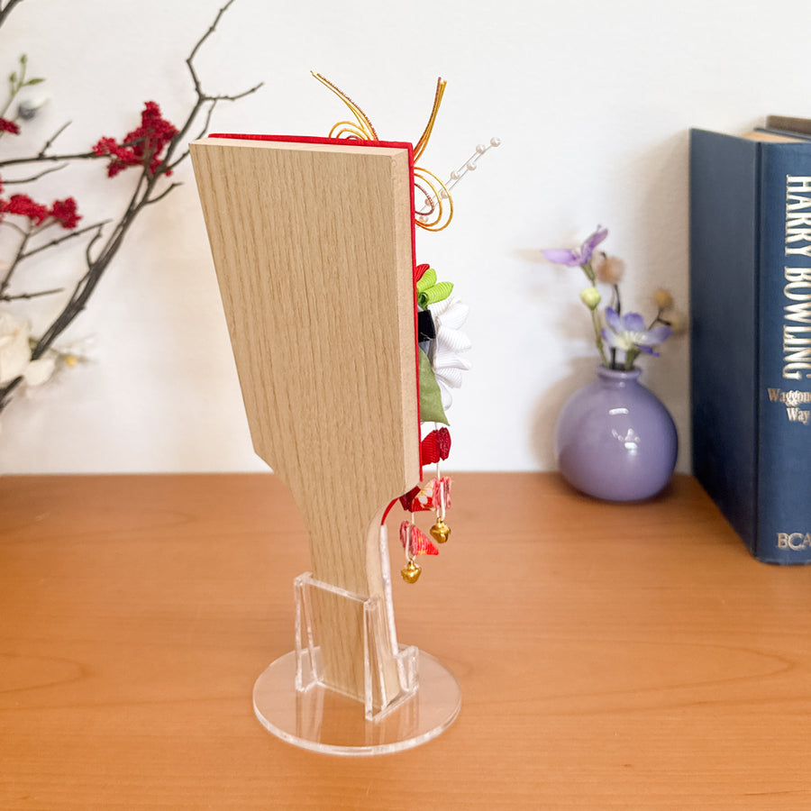 正月飾り 赤 モダン 