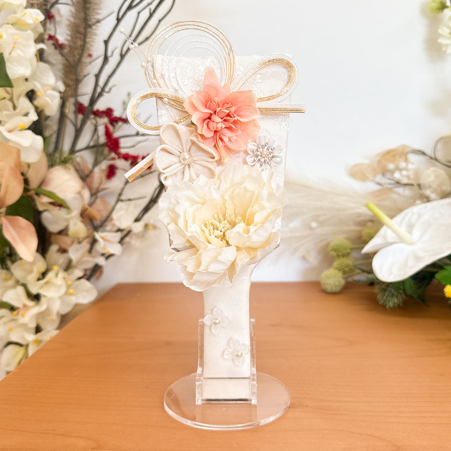 正月飾り モダン 白