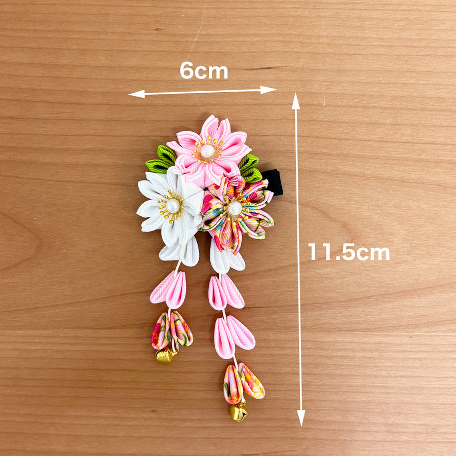 インバウンド向け 花かんざしピンク