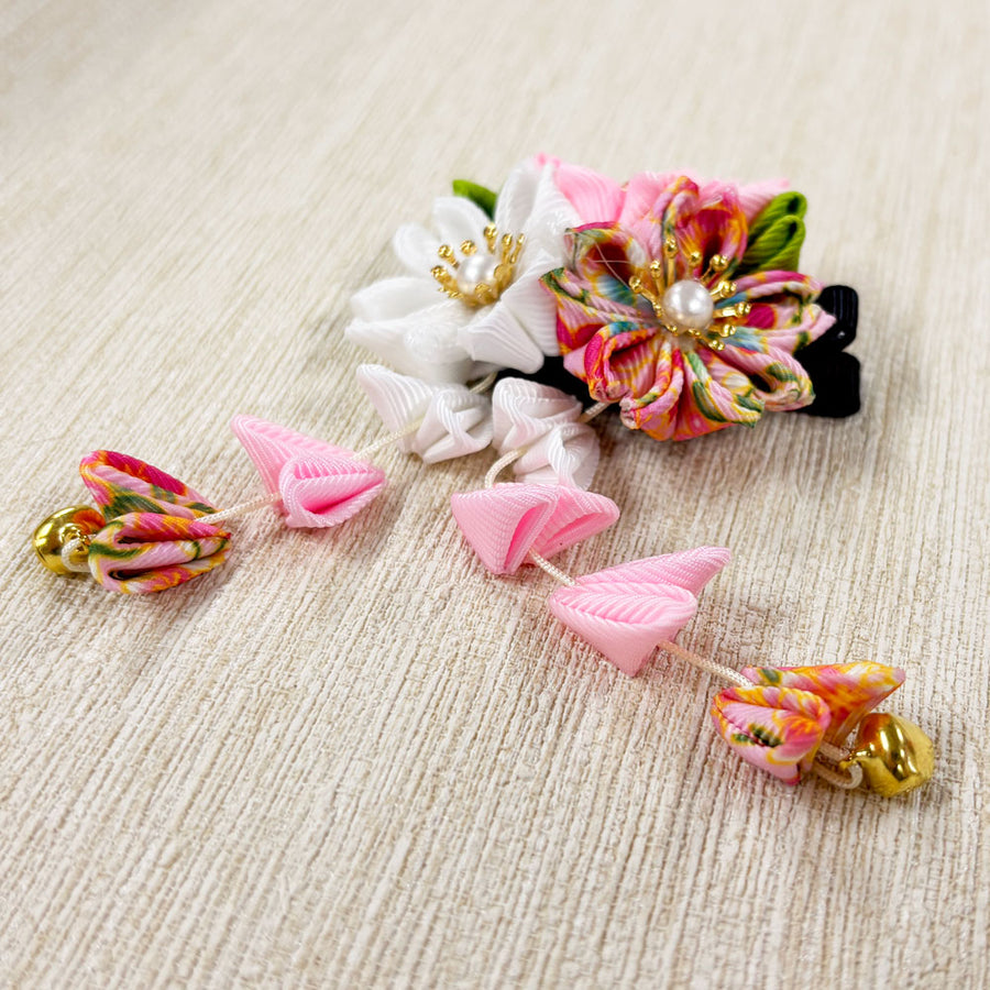 K‐016花かんざし ピンク｜インバウンド向け和雑貨｜商材人気 ｜商品 ｜観光客 ｜ランキング 売れ筋 ｜日用品 ｜外国人 買い物 ｜和雑貨 お土産