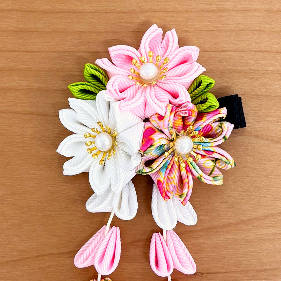 K‐016花かんざし ピンク｜インバウンド向け和雑貨｜商材人気 ｜商品 ｜観光客 ｜ランキング 売れ筋 ｜日用品 ｜外国人 買い物 ｜和雑貨 お土産