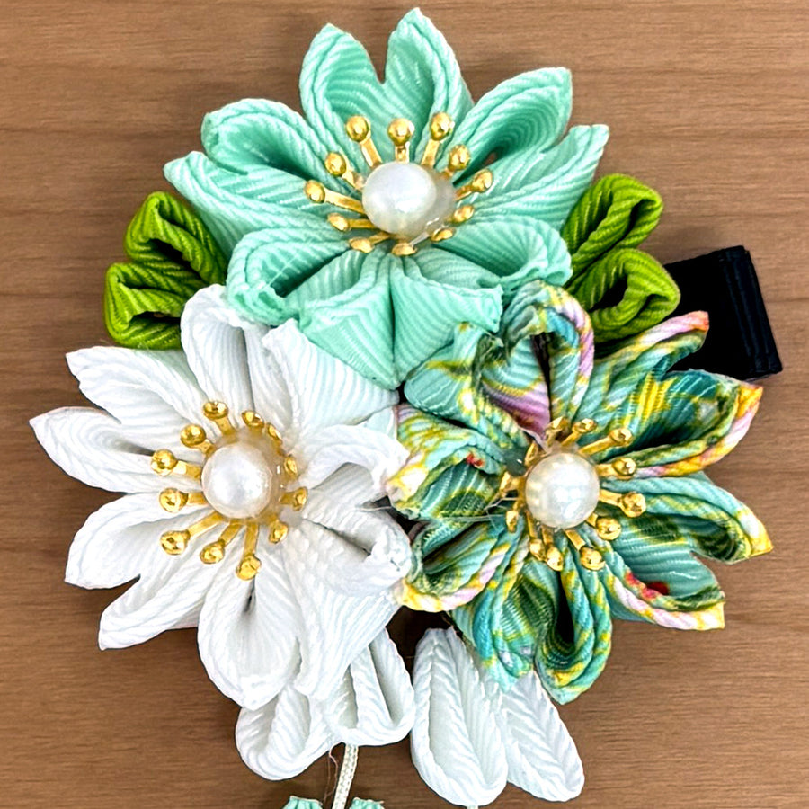 K‐015 花かんざし 緑｜インバウンド向け和雑貨｜商材人気 ｜商品 ｜観光客 ｜ランキング 売れ筋 ｜日用品 ｜外国人 買い物 ｜お土産