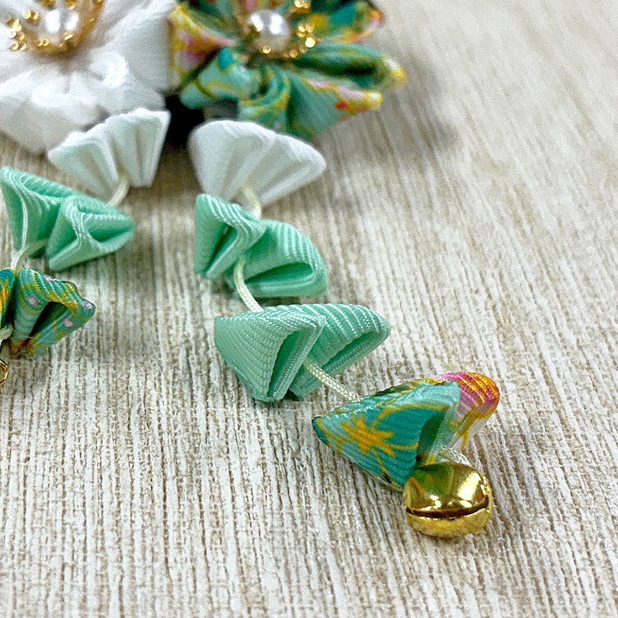 K‐015 花かんざし 緑｜インバウンド向け和雑貨｜商材人気 ｜商品 ｜観光客 ｜ランキング 売れ筋 ｜日用品 ｜外国人 買い物 ｜お土産
