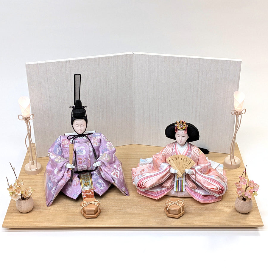 モダンな雛セット