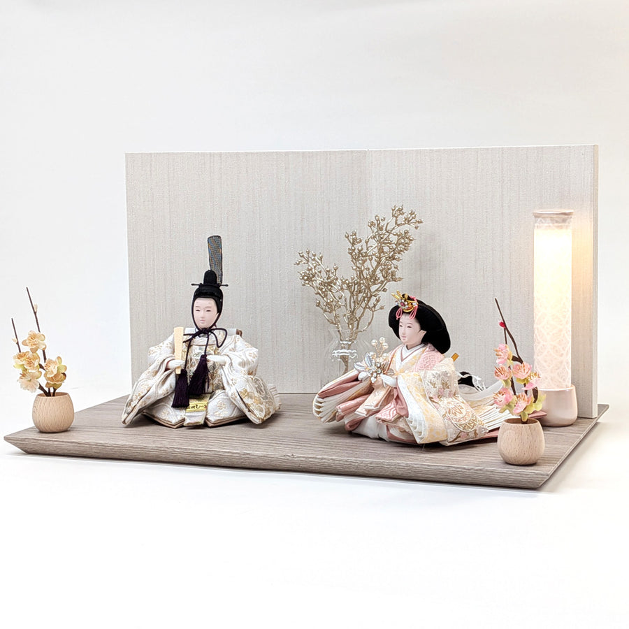 シックな雛人形セット