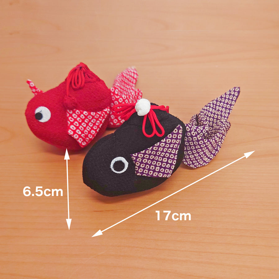 B-012正絹 金魚（大）