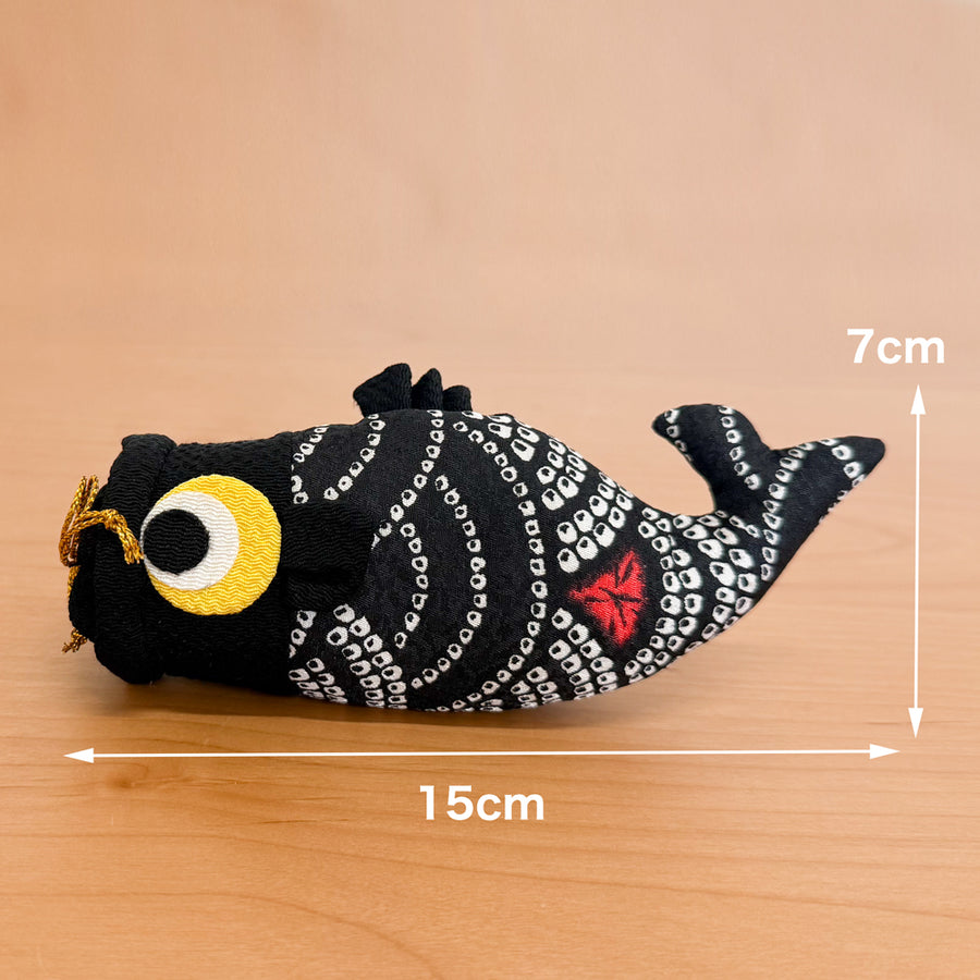 BK‐001 鯉　大 黒｜つるし雛部材｜ 商材人気 ｜商品 ｜観光客 ｜ランキング 売れ筋 ｜日用品 ｜外国人 買い物 ｜日本製 和雑貨 お土産