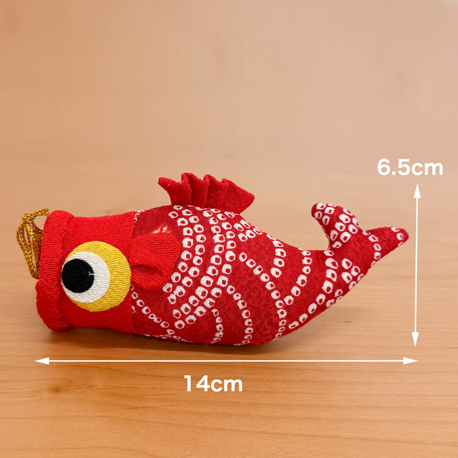 BK‐002 鯉　大 （赤）｜つるし雛部材｜ 商材人気 ｜商品 ｜観光客 ｜ランキング 売れ筋 ｜日用品 ｜外国人 買い物 ｜日本製 和雑貨 お土産
