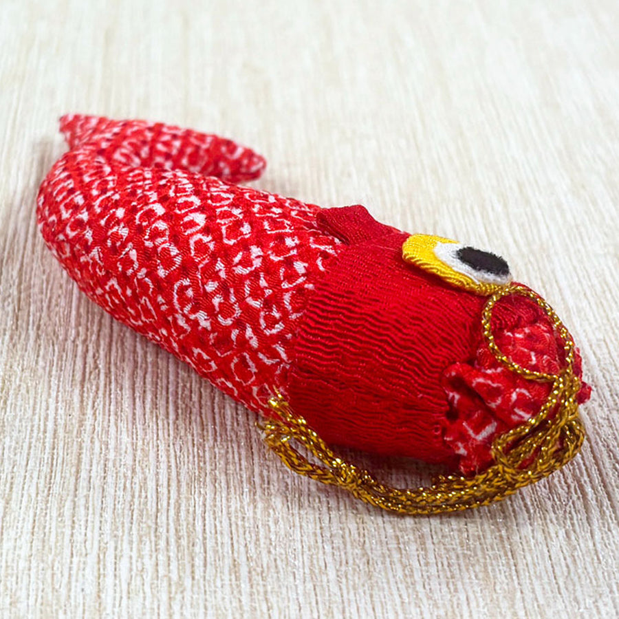 BK‐014  鯉 ミニ(赤)｜つるし雛部材｜ made in Japan｜和雑貨 ｜お土産｜商材人気 ｜インバウンド商品 ｜観光客 ｜ランキング 売れ筋｜ 外国人 買い物