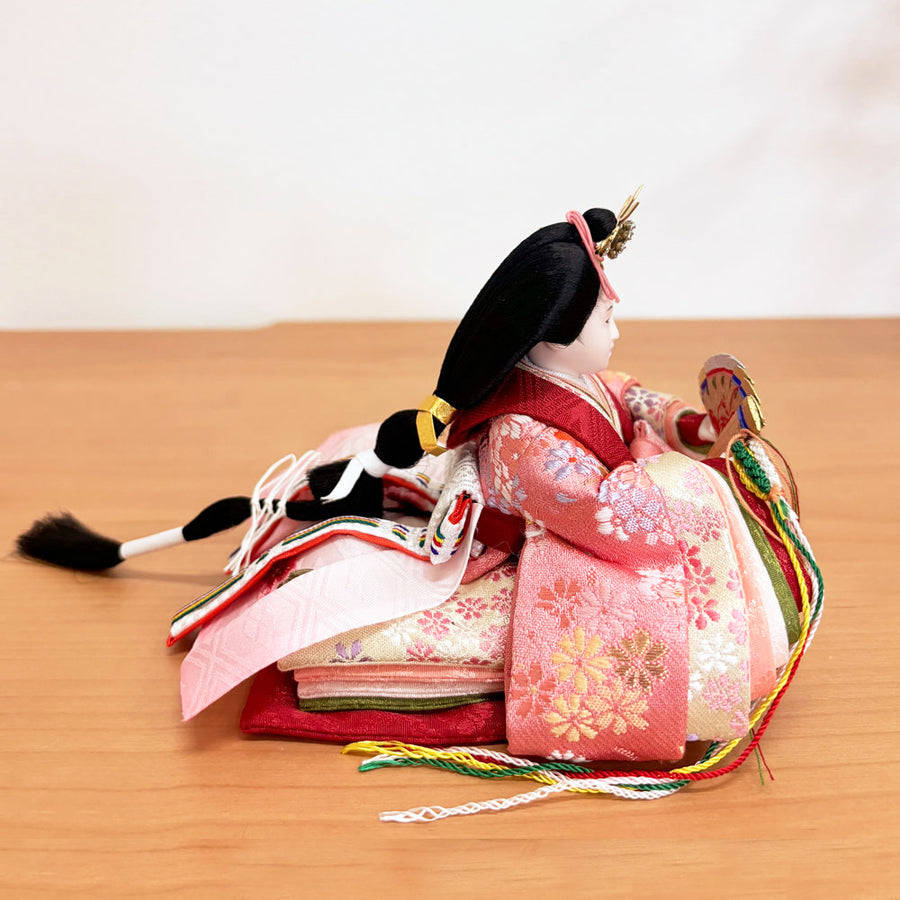 Komachi Yellow Doll | 43cm | Mini size, storage type | Beautiful face, storage decoration | Modern, stylish face, Hina doll | Cute, compact Hina doll | Popular because it's cute | Cheap | Hina doll | Hina doll | Hina doll | Hina doll | Hina doll