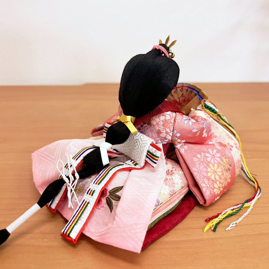 Komachi Yellow Doll | 43cm | Mini size, storage type | Beautiful face, storage decoration | Modern, stylish face, Hina doll | Cute, compact Hina doll | Popular because it's cute | Cheap | Hina doll | Hina doll | Hina doll | Hina doll | Hina doll