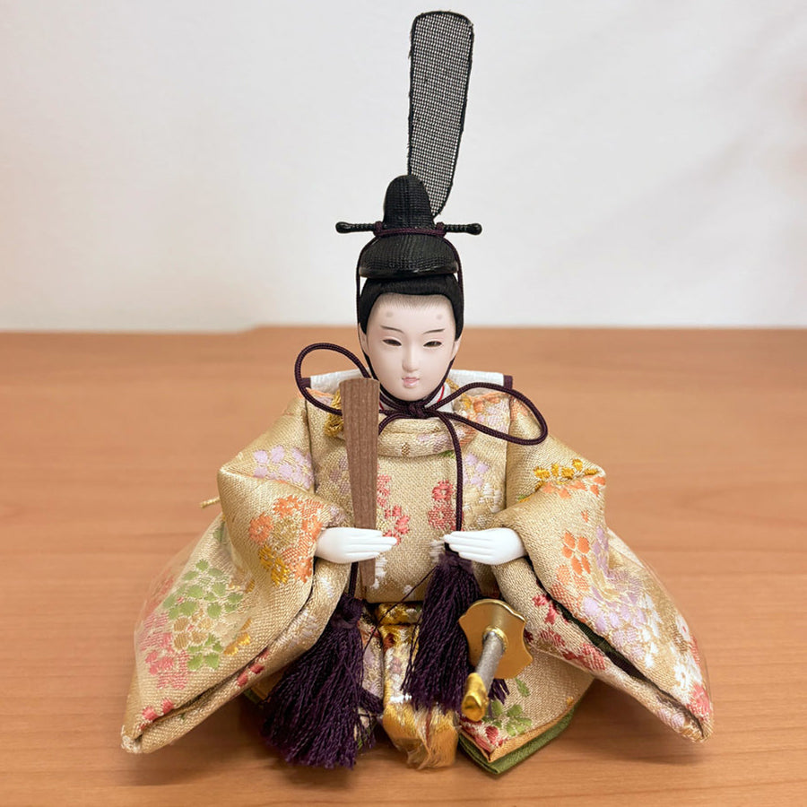 Komachi Yellow Doll | 43cm | Mini size, storage type | Beautiful face, storage decoration | Modern, stylish face, Hina doll | Cute, compact Hina doll | Popular because it's cute | Cheap | Hina doll | Hina doll | Hina doll | Hina doll | Hina doll