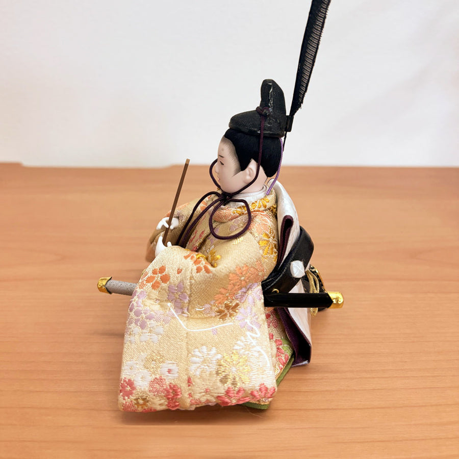 Komachi Yellow Doll | 43cm | Mini size, storage type | Beautiful face, storage decoration | Modern, stylish face, Hina doll | Cute, compact Hina doll | Popular because it's cute | Cheap | Hina doll | Hina doll | Hina doll | Hina doll | Hina doll