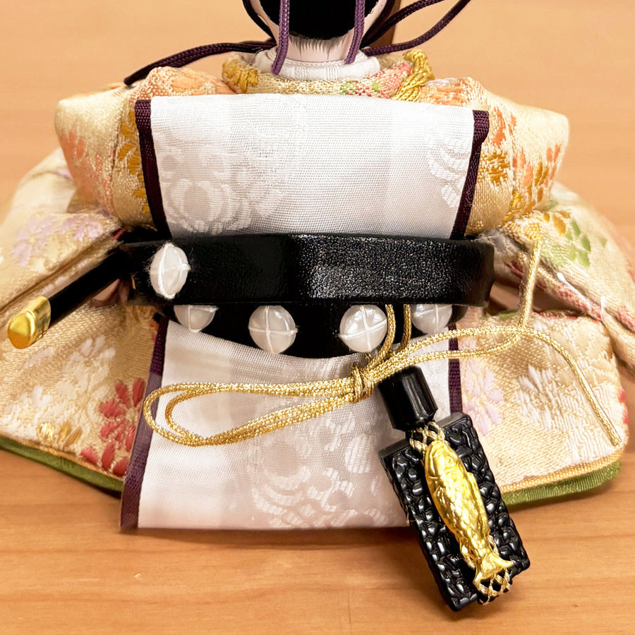 Komachi Yellow Doll | 43cm | Mini size, storage type | Beautiful face, storage decoration | Modern, stylish face, Hina doll | Cute, compact Hina doll | Popular because it's cute | Cheap | Hina doll | Hina doll | Hina doll | Hina doll | Hina doll