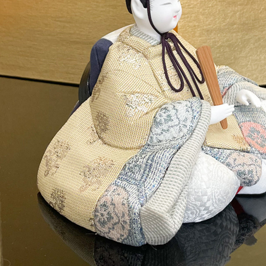 木目込｜真多呂作 彩美雛｜45cm｜ 有名作家  古今人形｜おしゃれなお顔 雛人形｜かわいいコンパクトお雛様｜可愛いので人気 ｜安い