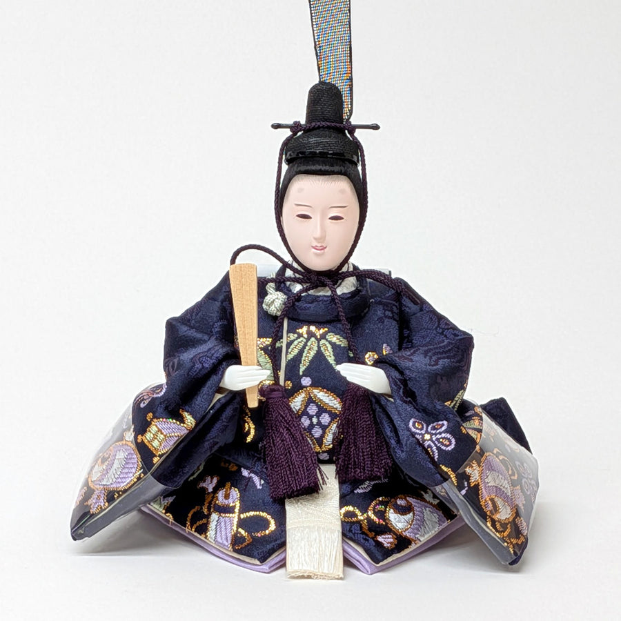 flower-girl Shine もな雛｜45cm｜LEDライト付きで艶やな雛人形｜かわいいコンパクトお雛様｜今どきのひな人形 おひなさま｜