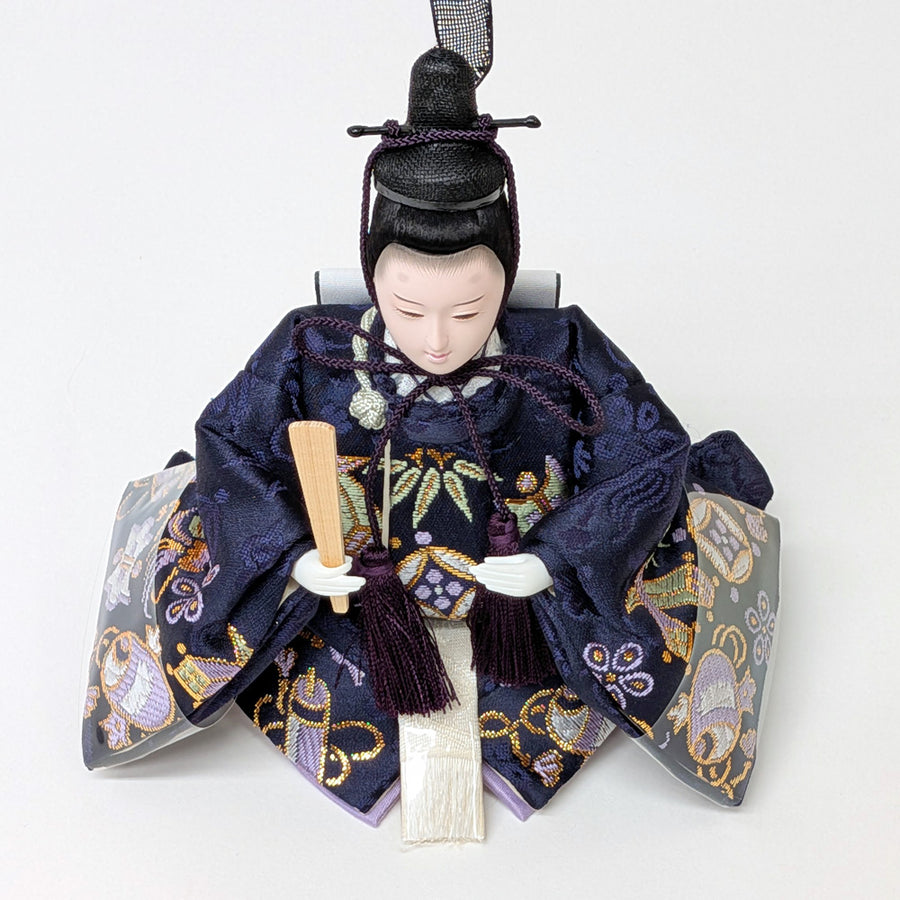 flower-girl Shine もな雛｜45cm｜LEDライト付きで艶やな雛人形｜かわいいコンパクトお雛様｜今どきのひな人形 おひなさま｜