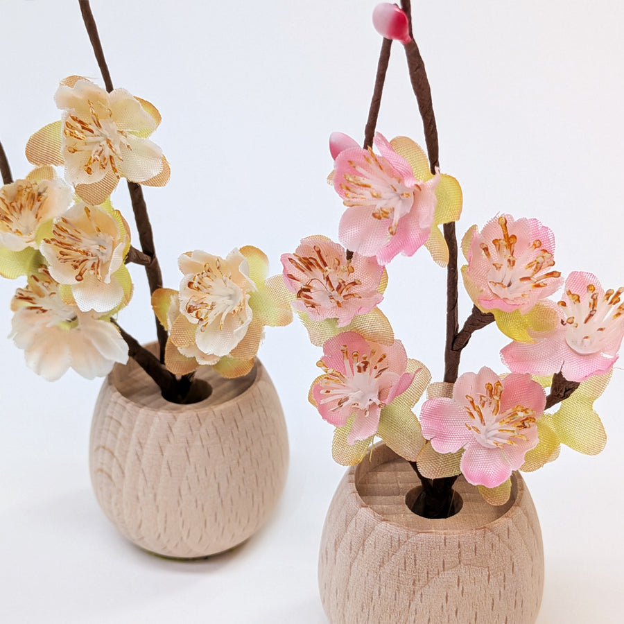 心春雛の桃花