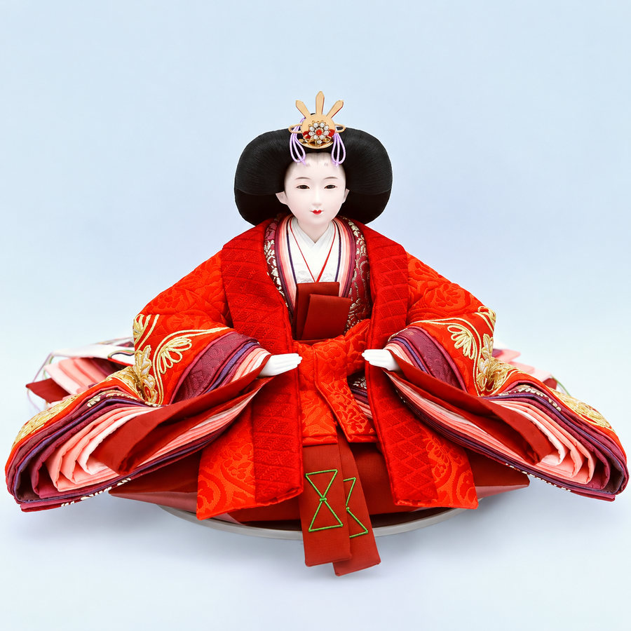 オーダーメイドできる。決める雛人形【Simple-Flower Girl かすみ雛