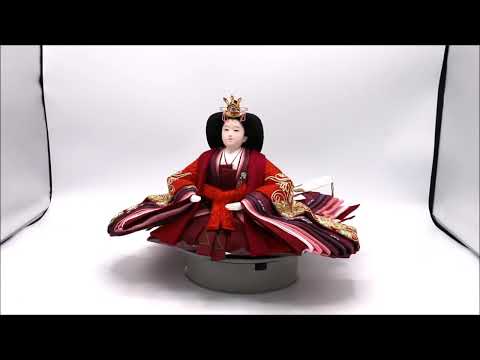 Kasui Hina Doll | 75cm | Hyakunin Isshu and Manyoshu | A luxurious three-tiered display with skillful techniques | A stylish modern Hina doll | Hina doll | Ohinasama | Ohinasan