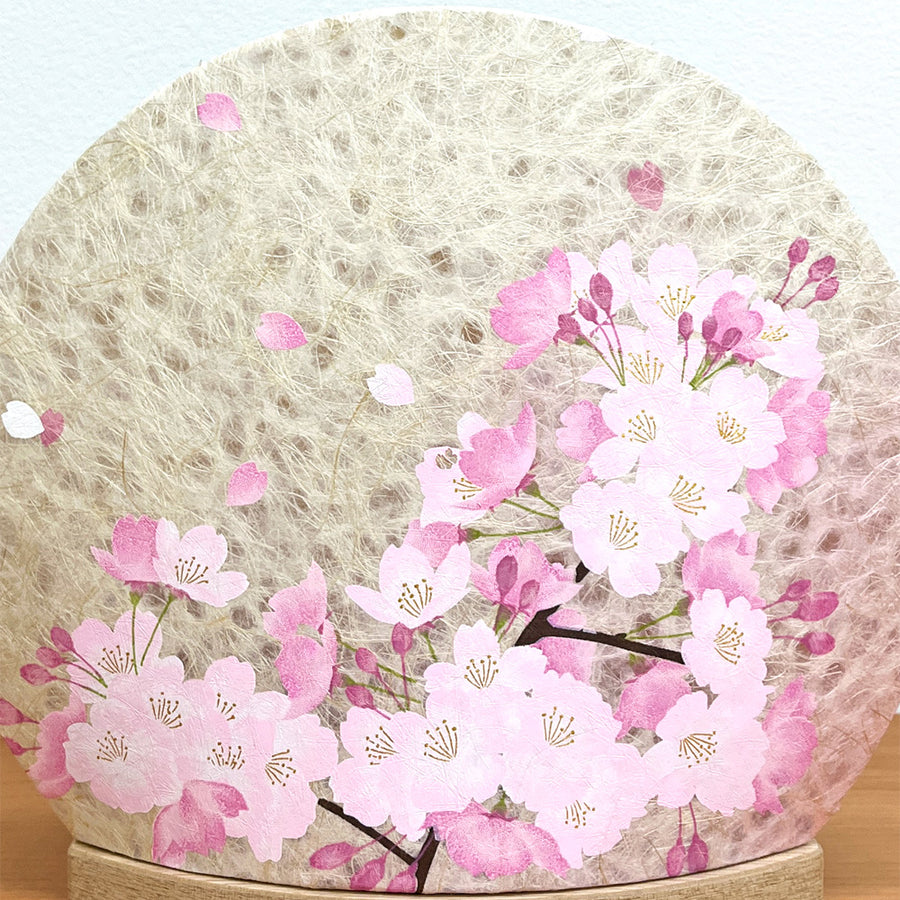 K‐003 丸型照明(小)桜ピンク｜インバウンド向け和雑貨｜商材人気 ｜商品 ｜観光客 ｜ランキング 売れ筋 ｜日用品 ｜外国人 買い物 ｜日本製｜お土産