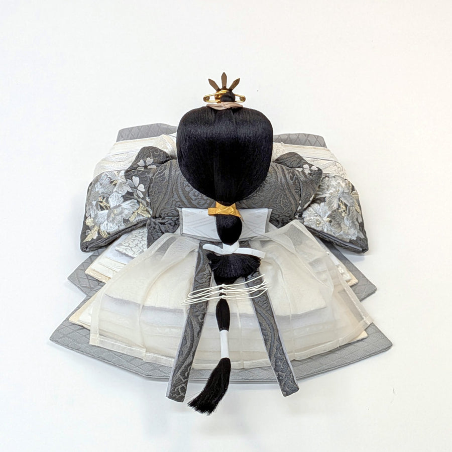 Simple-Flower Girl Shinohina | 45cm | Small Hina doll | Pricey | Stylish face Hina doll | Cute compact Hina doll | Hina doll Japanese modern Nordic style