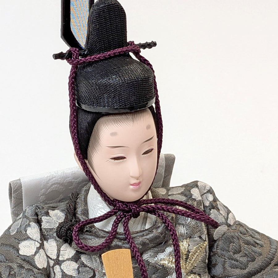 Simple-Flower Girl Shinohina | 45cm | Small Hina doll | Pricey | Stylish face Hina doll | Cute compact Hina doll | Hina doll Japanese modern Nordic style