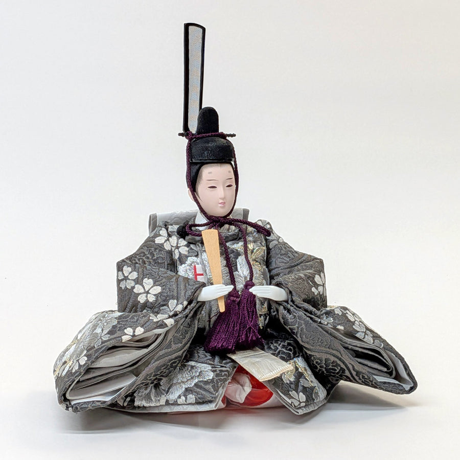 Simple-Flower Girl Shinohina | 45cm | Small Hina doll | Pricey | Stylish face Hina doll | Cute compact Hina doll | Hina doll Japanese modern Nordic style