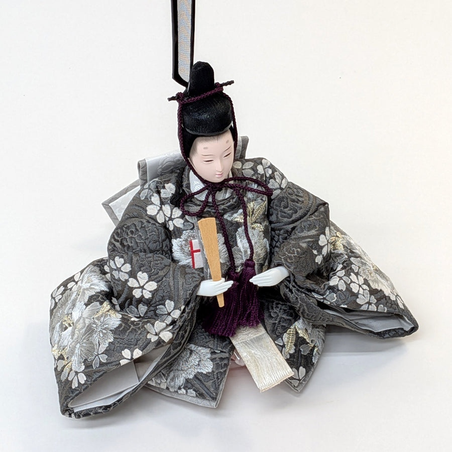 Simple-Flower Girl Shinohina | 45cm | Small Hina doll | Pricey | Stylish face Hina doll | Cute compact Hina doll | Hina doll Japanese modern Nordic style