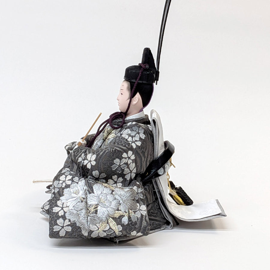 Simple-Flower Girl Shinohina | 45cm | Small Hina doll | Pricey | Stylish face Hina doll | Cute compact Hina doll | Hina doll Japanese modern Nordic style