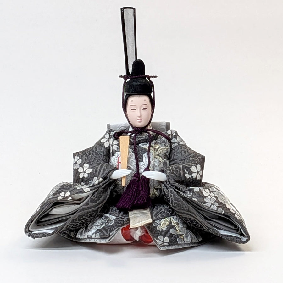 Simple-Flower Girl Shinohina | 45cm | Small Hina doll | Pricey | Stylish face Hina doll | Cute compact Hina doll | Hina doll Japanese modern Nordic style