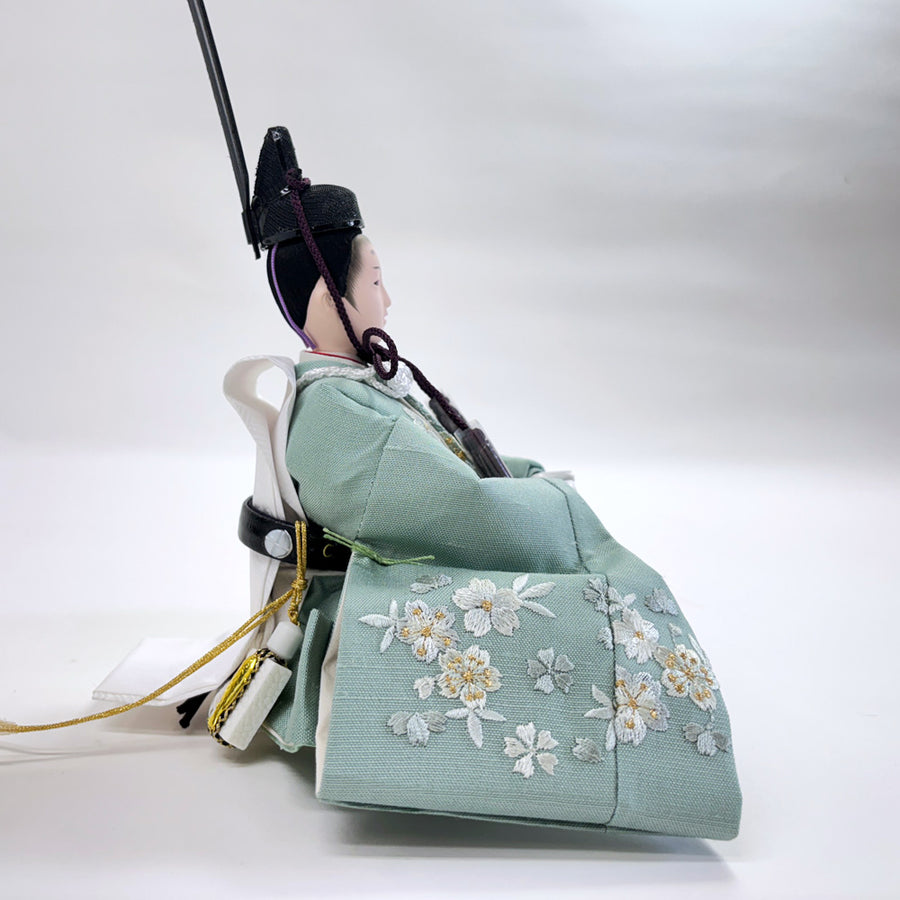 Flower Girl 澄(すみ)雛｜モダン雛人形｜鮮やかななお雛様｜人気な二人飾り｜オシャレひな人形